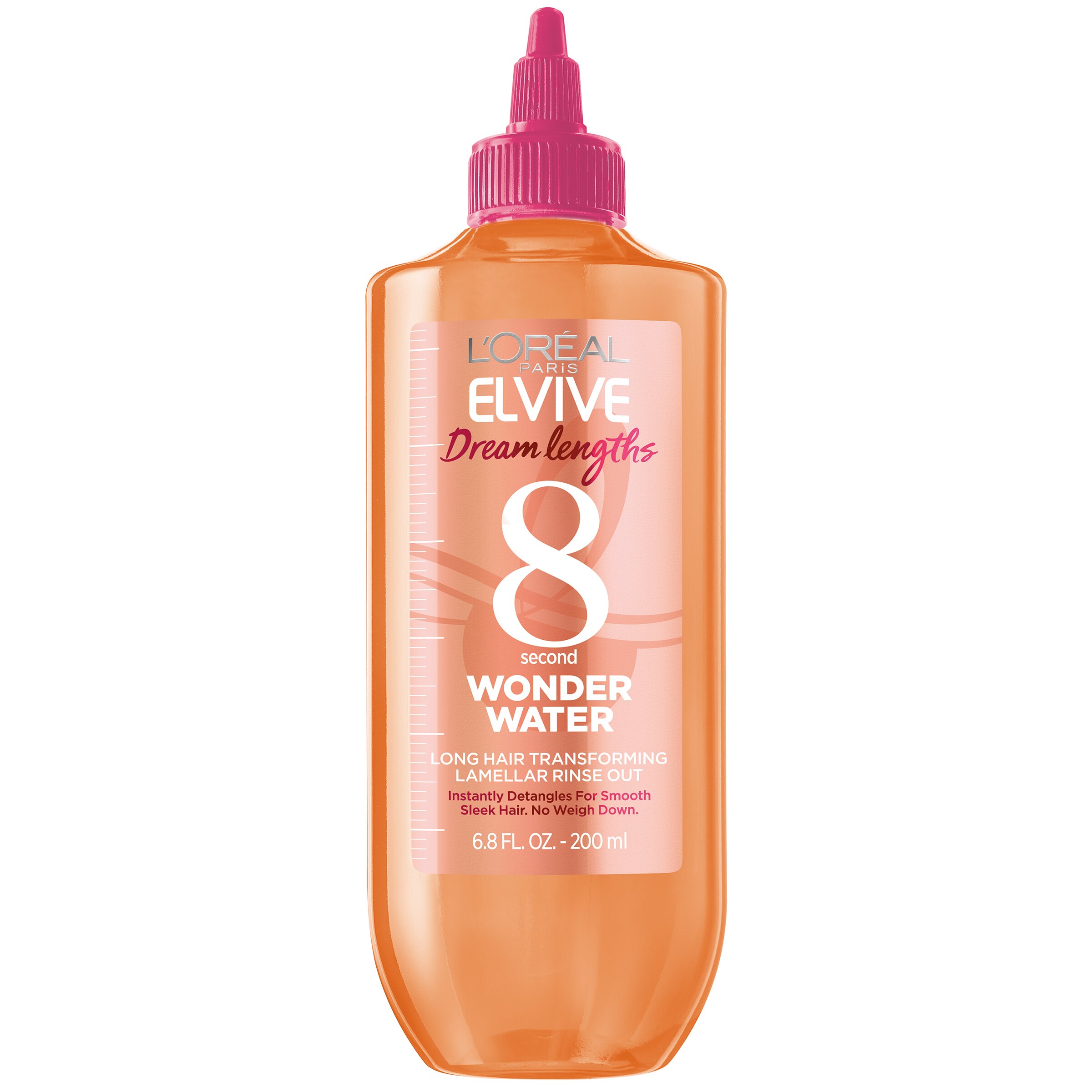 L'Oreal Paris Elvive Dream Lengths 8 Second Wonder Water Lamellar Rinse Out, 6.8 OZ