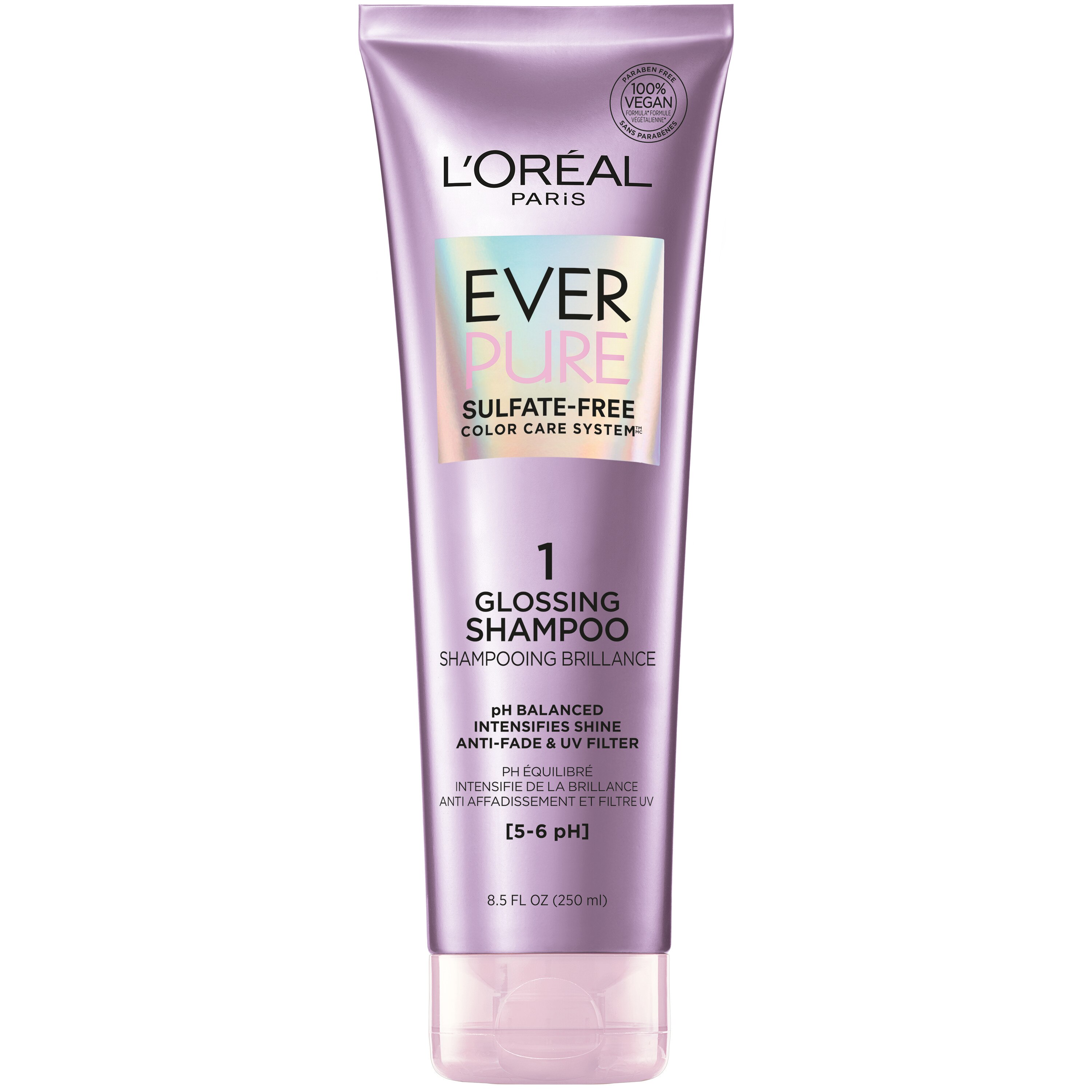 L'Oreal Paris EverPure Sulfate Free pH Balanced Glossing Shampoo