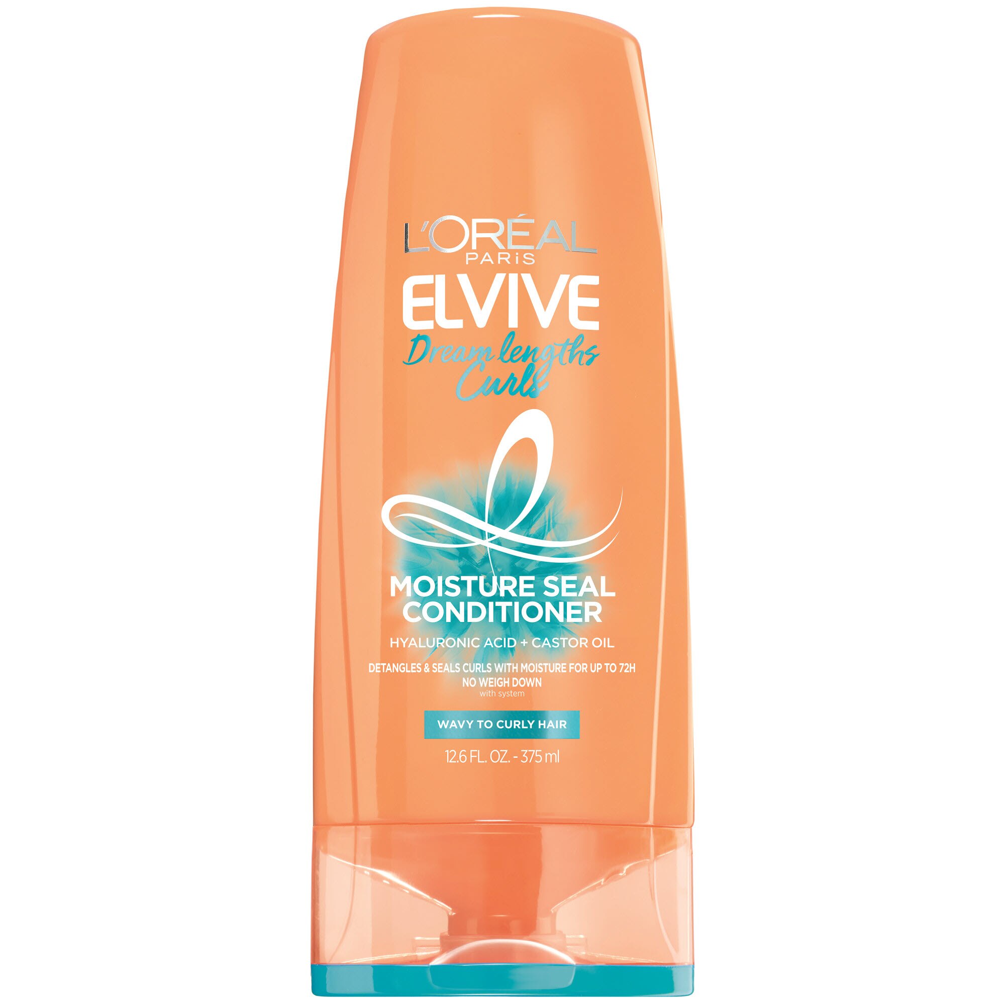 L'Oreal Paris Elvive Dream Lengths Curls Moisture Seal Conditioner, 12.6 OZ