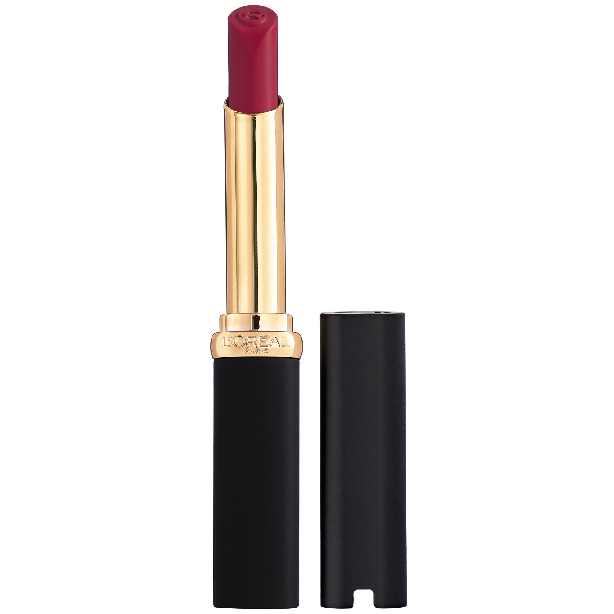 L'Oreal Paris Colour Riche Intense Volume Matte Lipstick, Le Carmin Courage, 0.06 oz