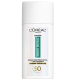 L'Oreal Paris Bright Reveal Broad Spectrum SPF 50 Invisible UV Sunscreen Lotion, thumbnail image 1 of 8