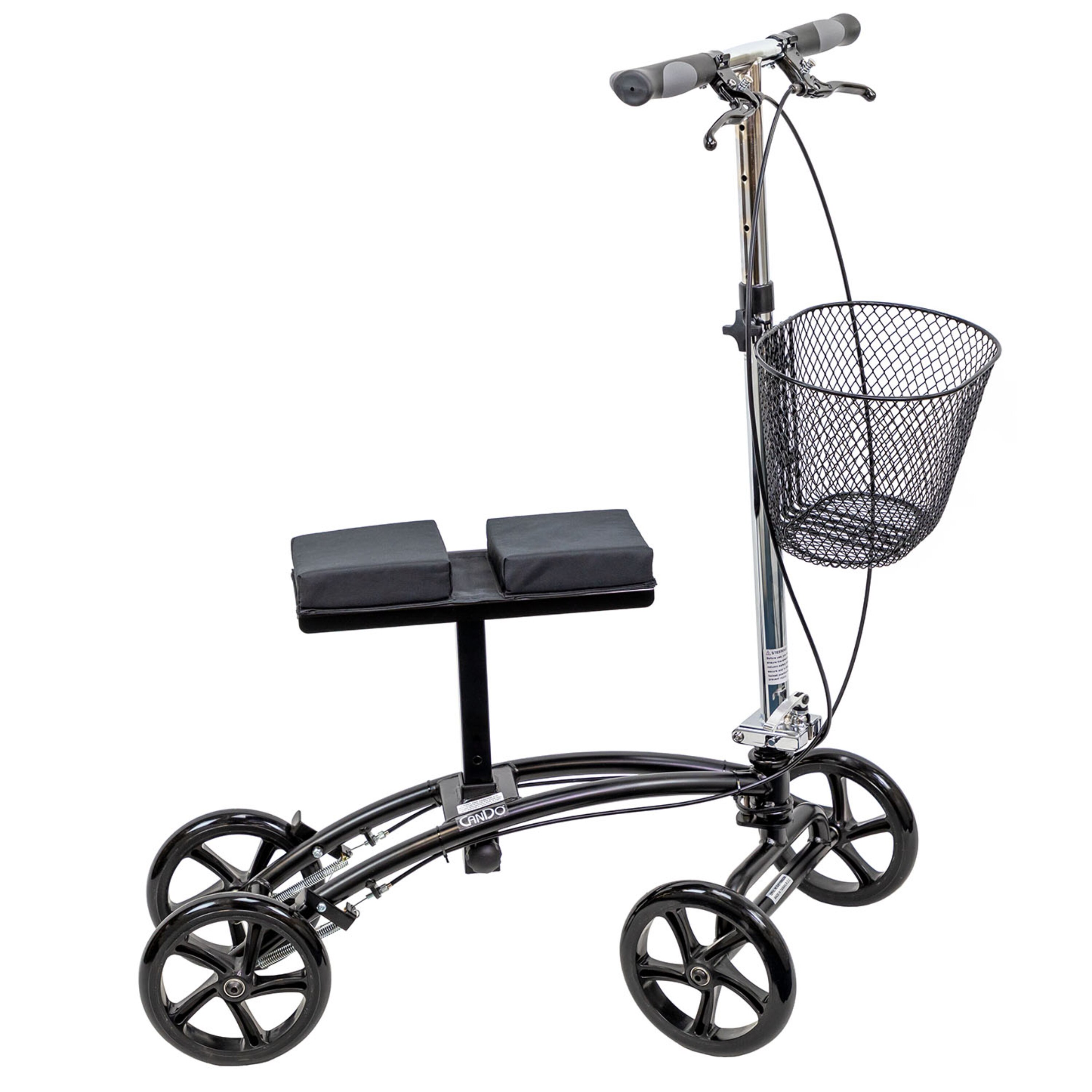 CanDo Knee Walker Scooter, Black