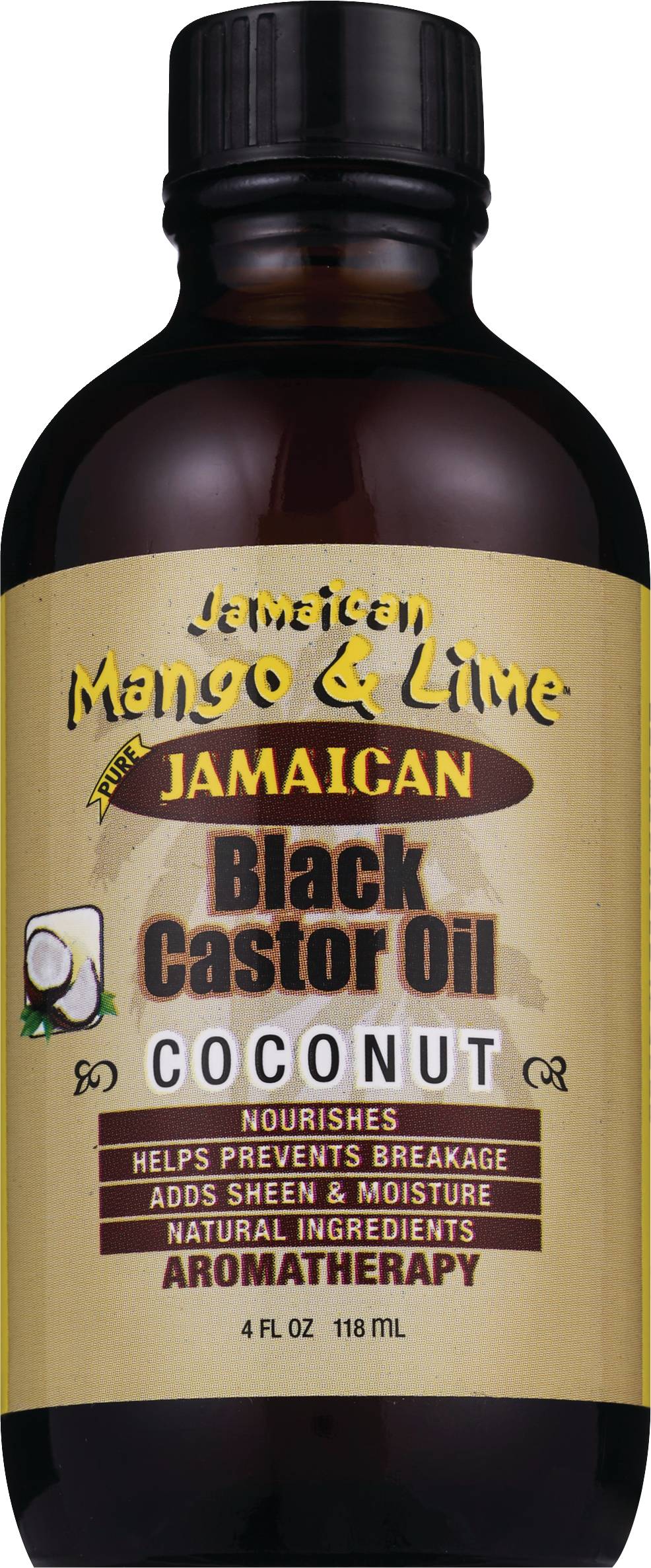 Jamaican Mango & Lime Black Castor Oil 4 OZ