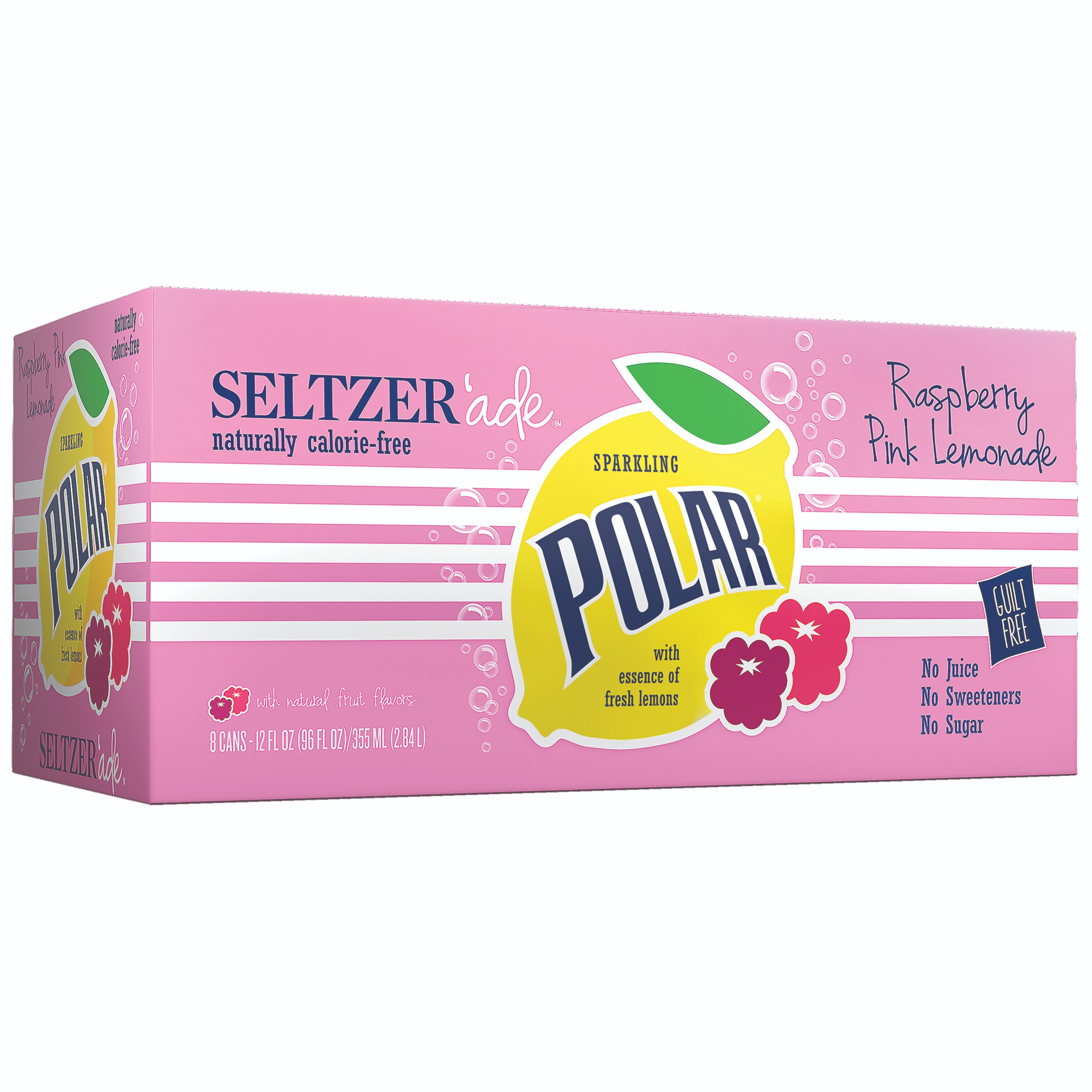 Polar Seltzer'ade, 8 ct, Cans, 12 oz