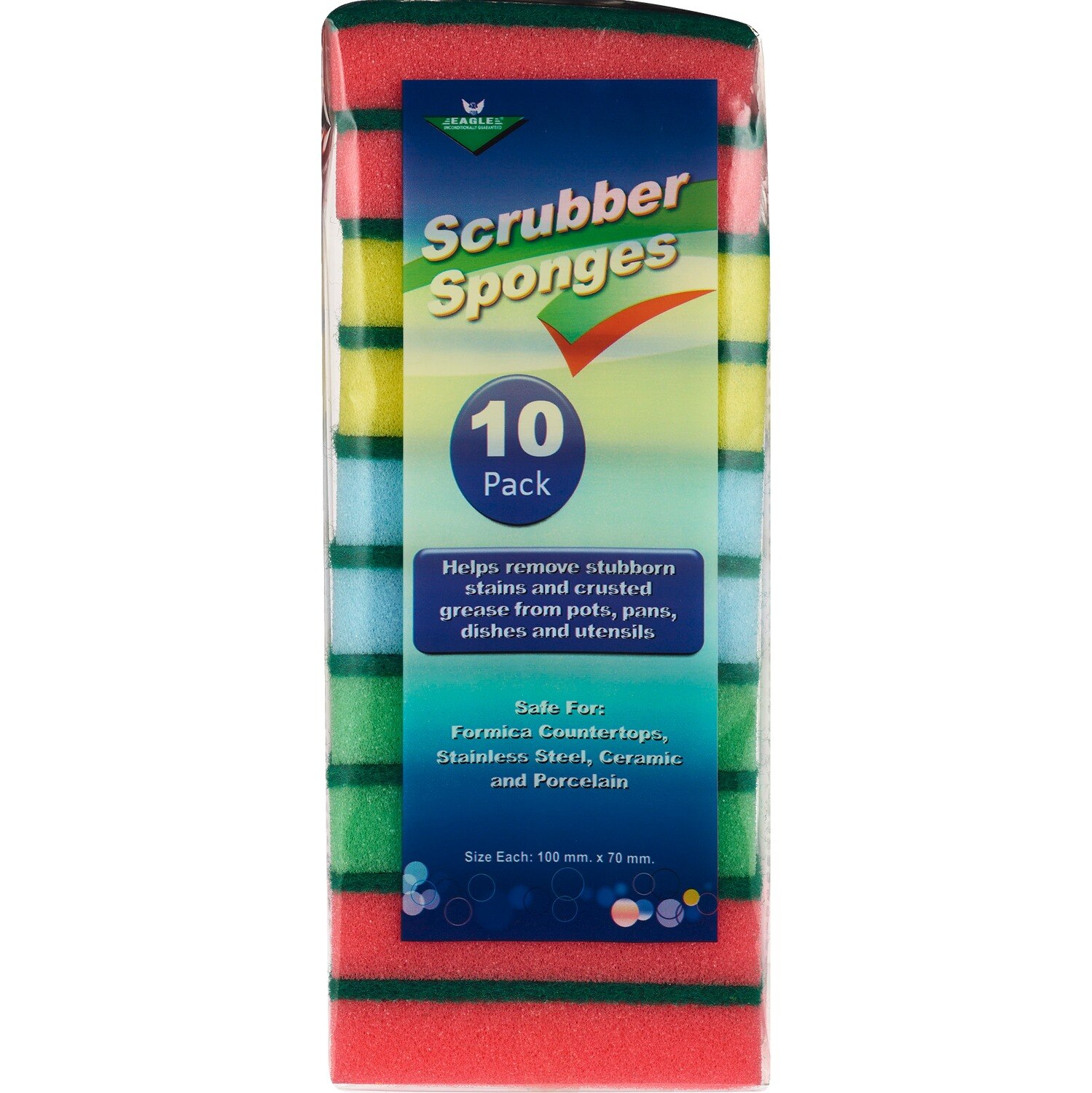 Eagle Scrubber Sponges, 10 ct