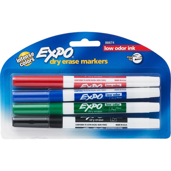 Expo Dry Erase Markers Fine Tip