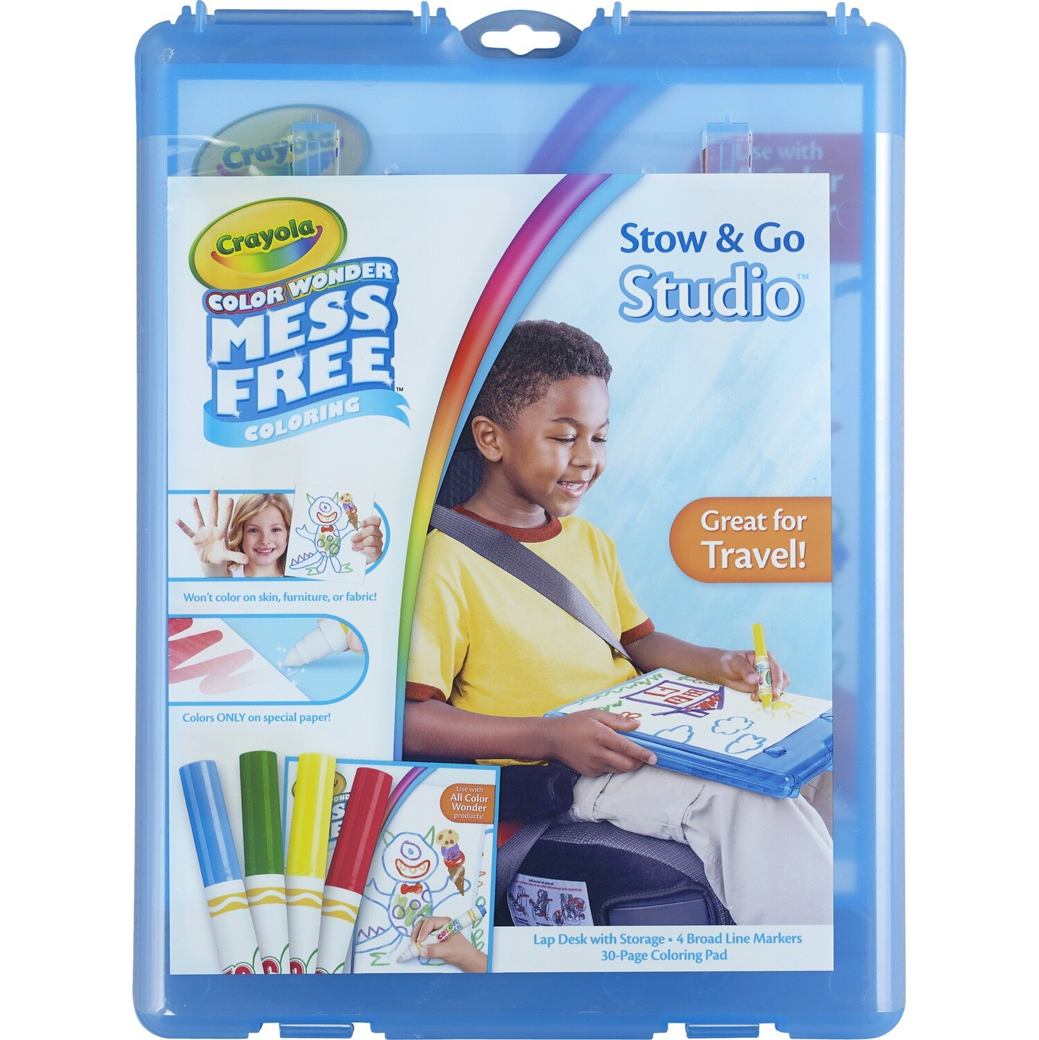 Crayola Color Wonder Stow & Go Studio Activity Book