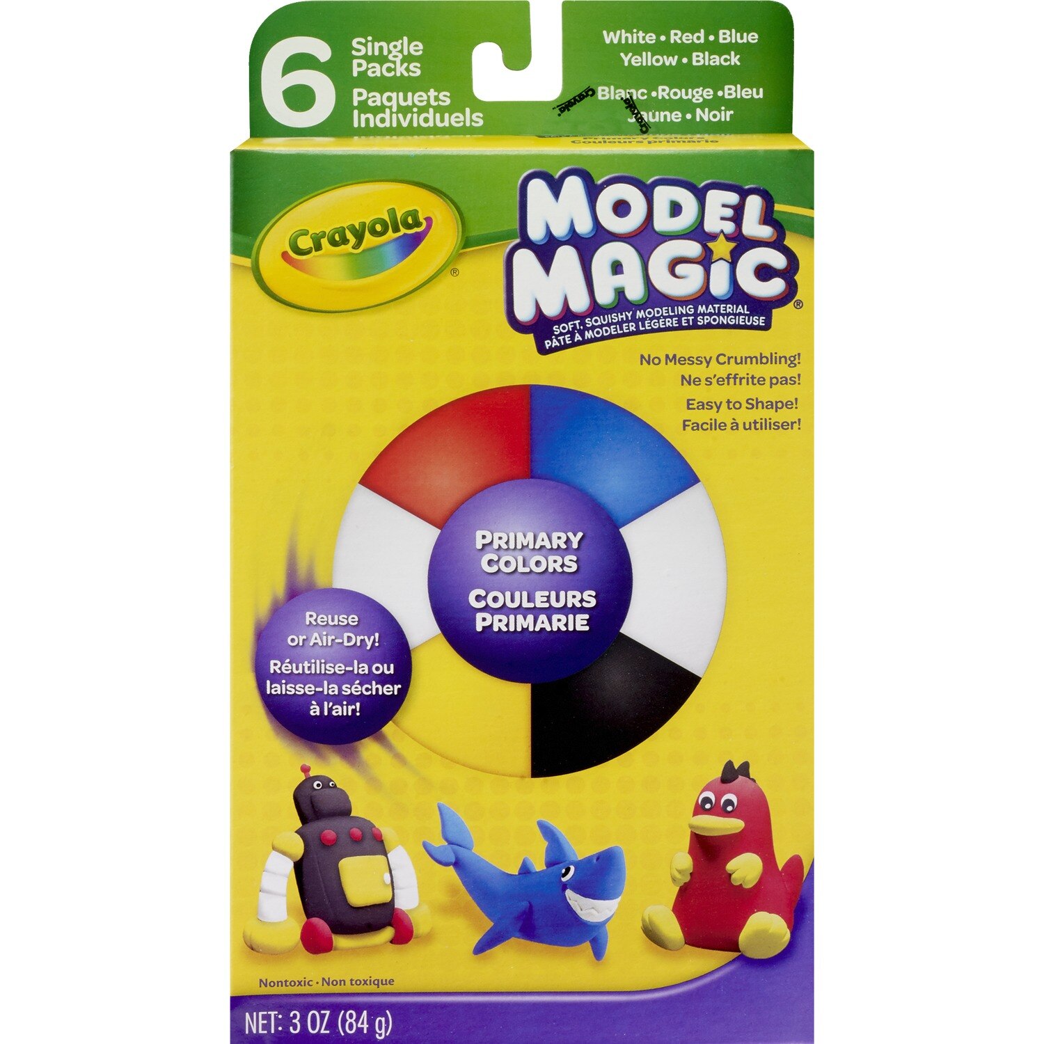 Crayola Modeling Material 6 Single Packs