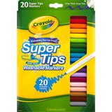 Crayola Washable Markers Super Tips, thumbnail image 1 of 2