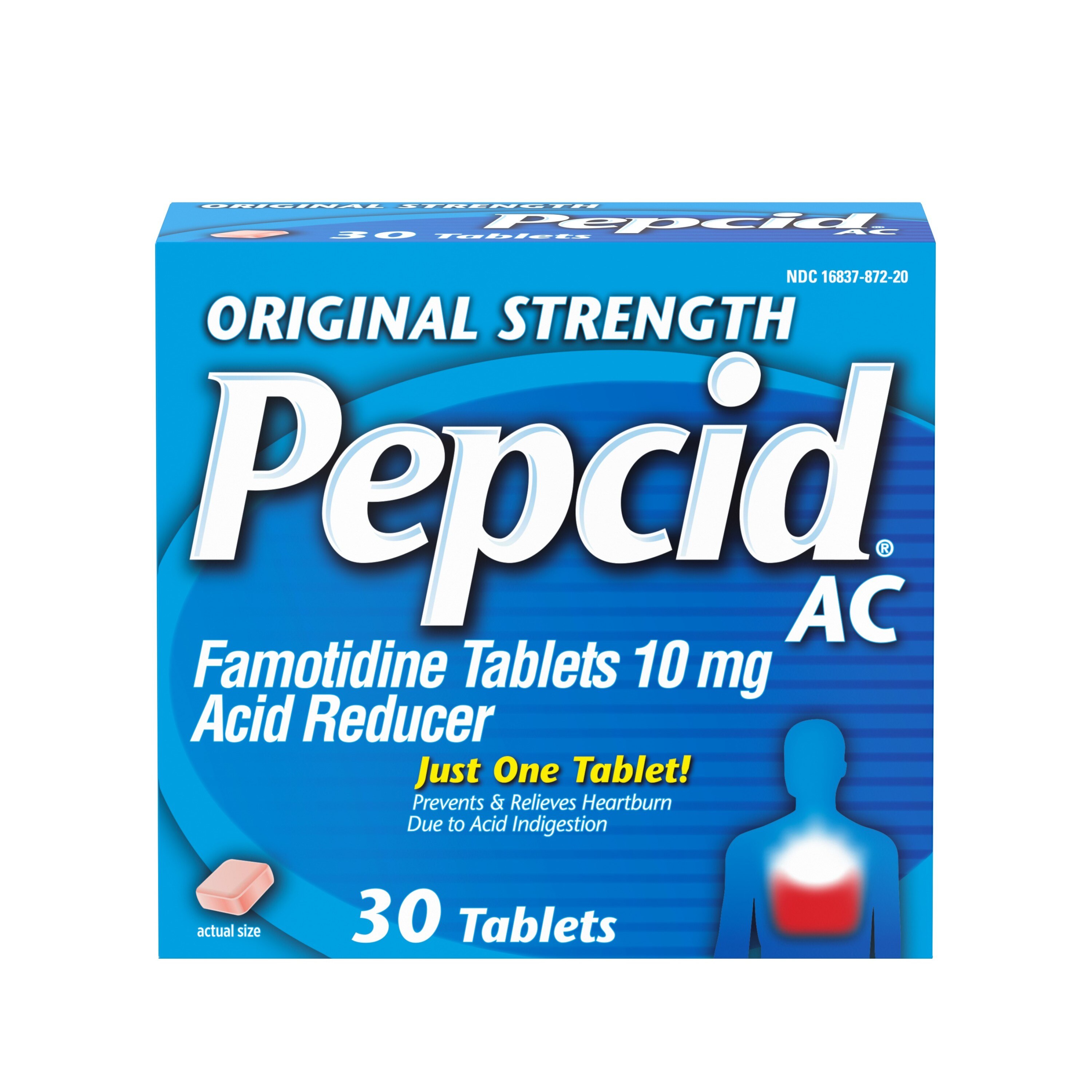 Pepcid AC Original Strength for Heartburn Prevention & Relief