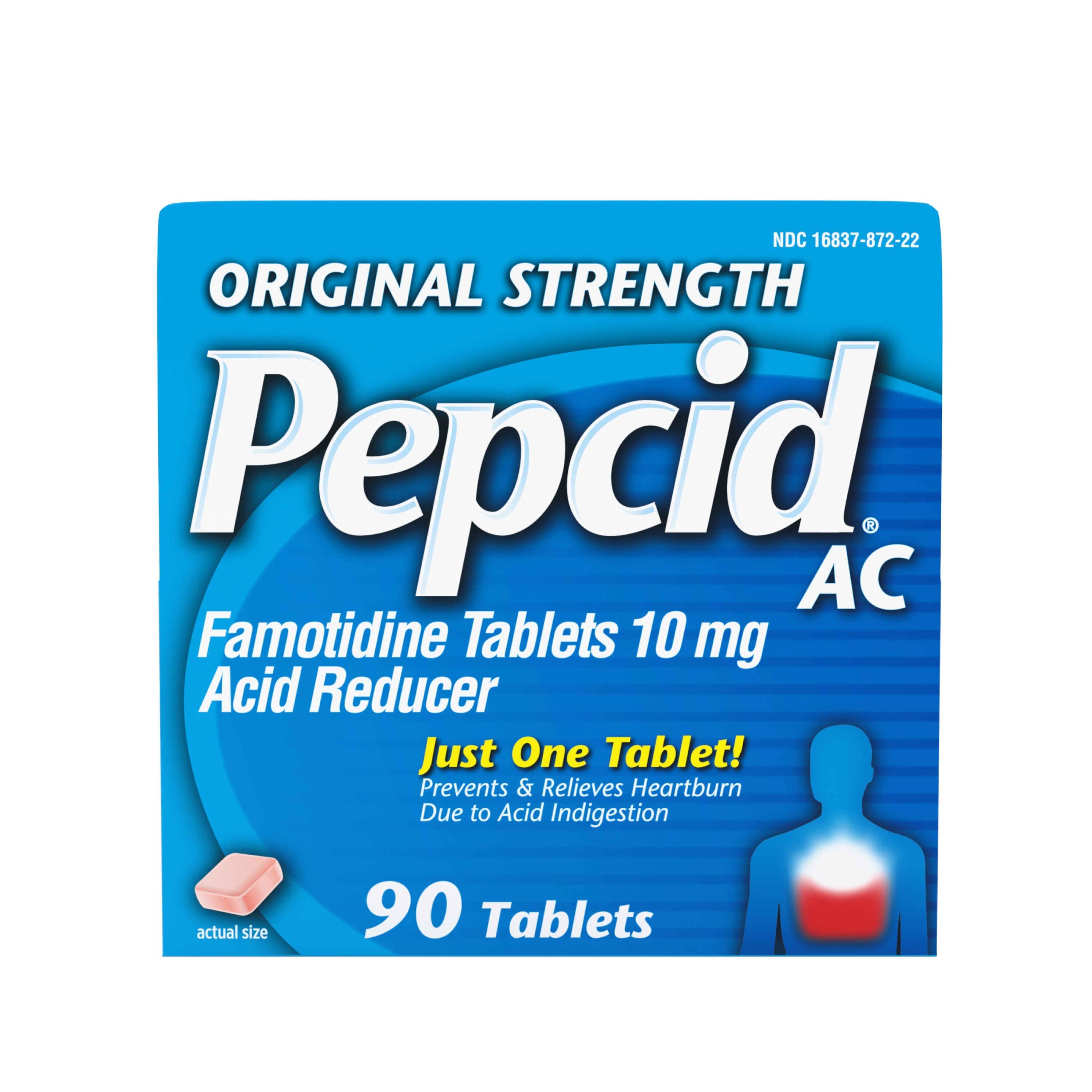 Pepcid AC Original Strength for Heartburn Prevention & Relief