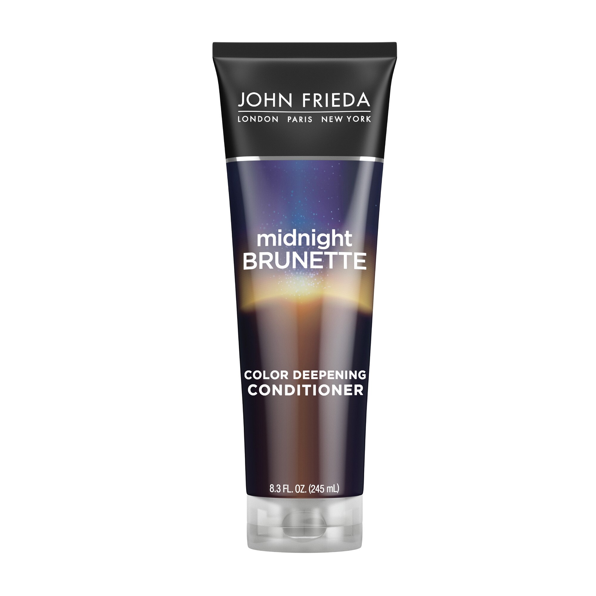 John Frieda Midnight Brunette Color Deepening Conditioner, 8.3 OZ