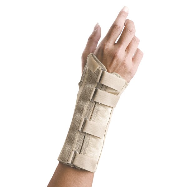 FLA Soft Form Elegant Wrist Support, Right, Beige