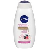 NIVEA Refreshing Body Wash with Nourishing Serum, 20 OZ, thumbnail image 1 of 5