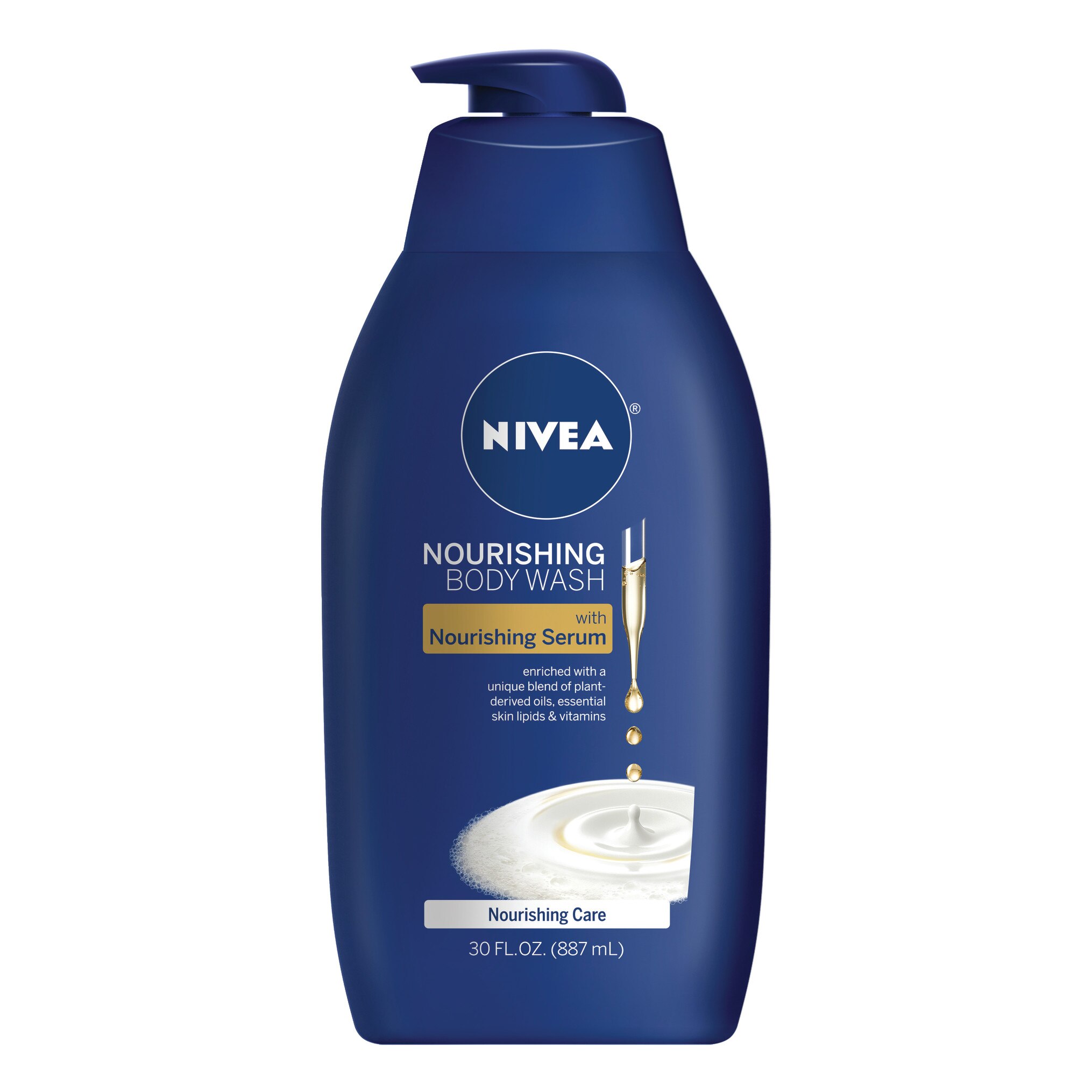 NIVEA Nourishing Body Wash, Nourishing Care, 30 oz