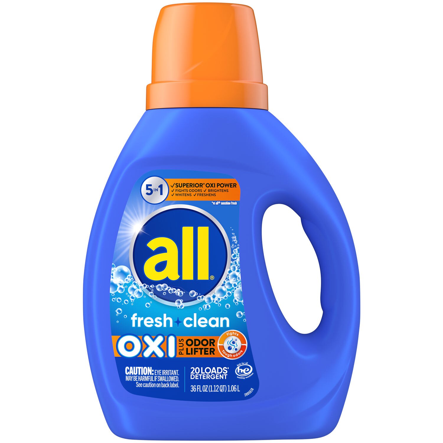 all OXI Liquid Laundry Detergent, 36 oz