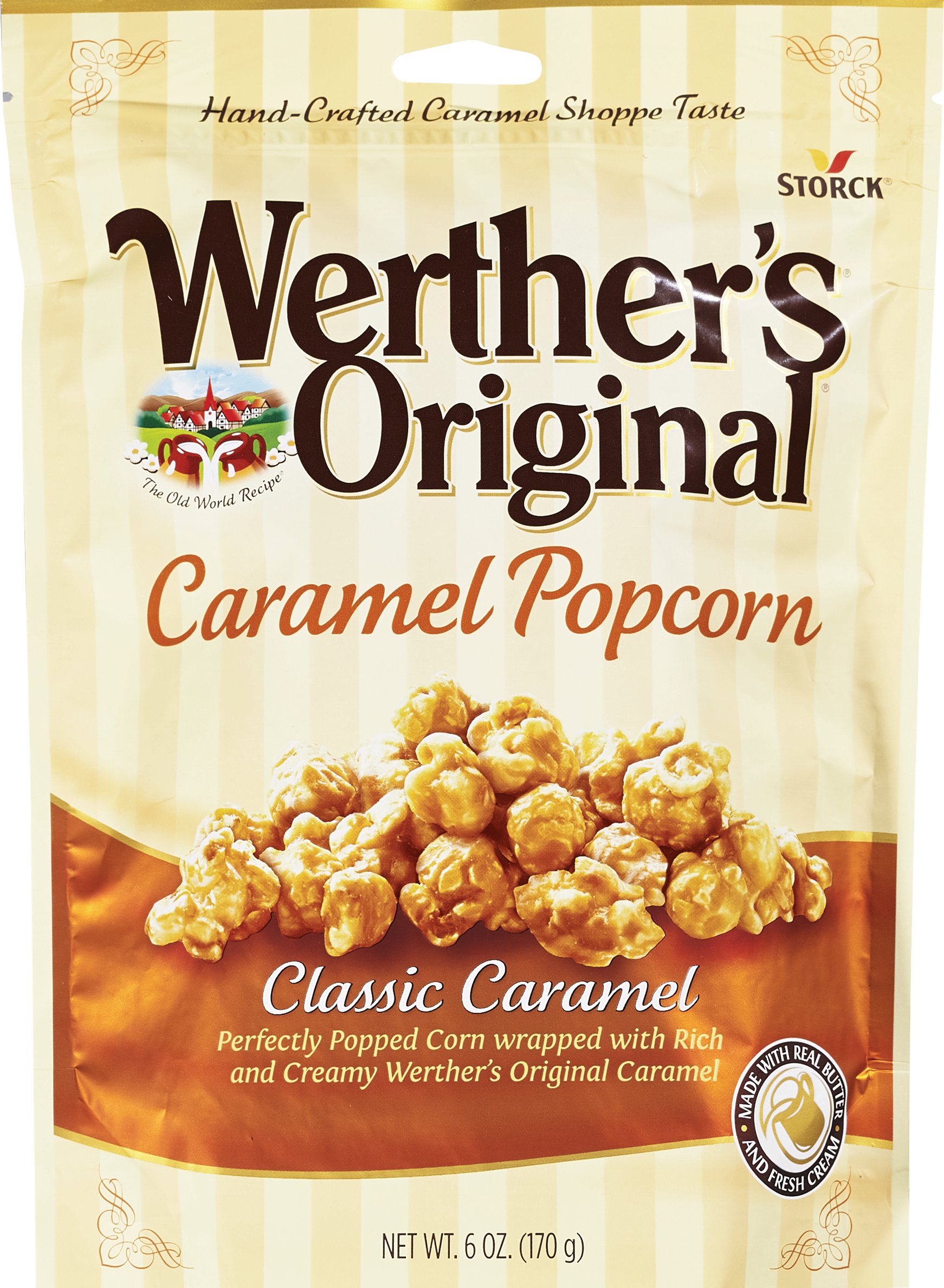 Werther's Original Classic Caramel Popcorn, 6 oz