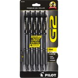 Pilot G2 Fine Point Rolling Ball Gel Pens Black, thumbnail image 1 of 2