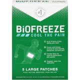 Biofreeze Large Menthol Pain Relieving Patch, thumbnail image 1 of 1