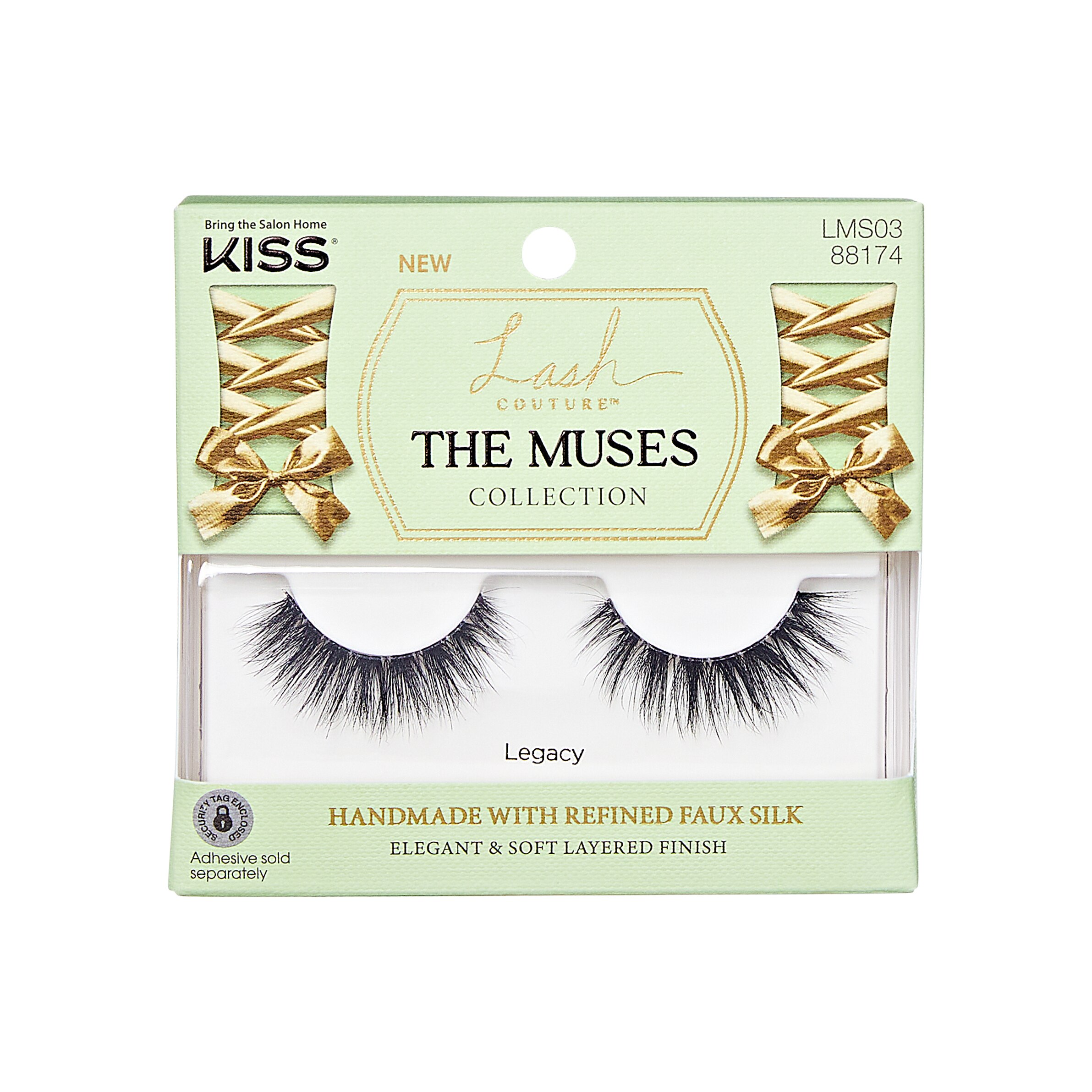 KISS Lash Couture The Muses Collection False Eyelashes, ‘Legacy’, 1 Pair