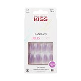 KISS Gel Fantasy Jelly Color Sculpted False Nails, thumbnail image 1 of 4