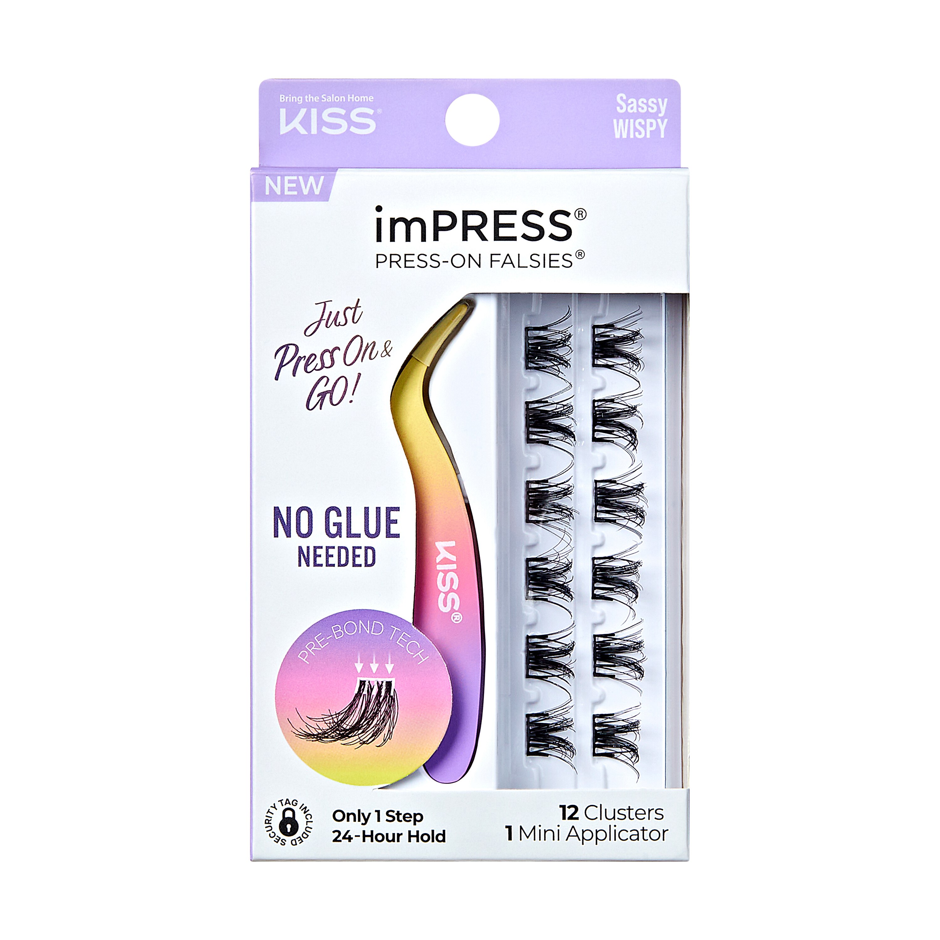 KISS imPress Press-On Falsies, Sassy Wispy