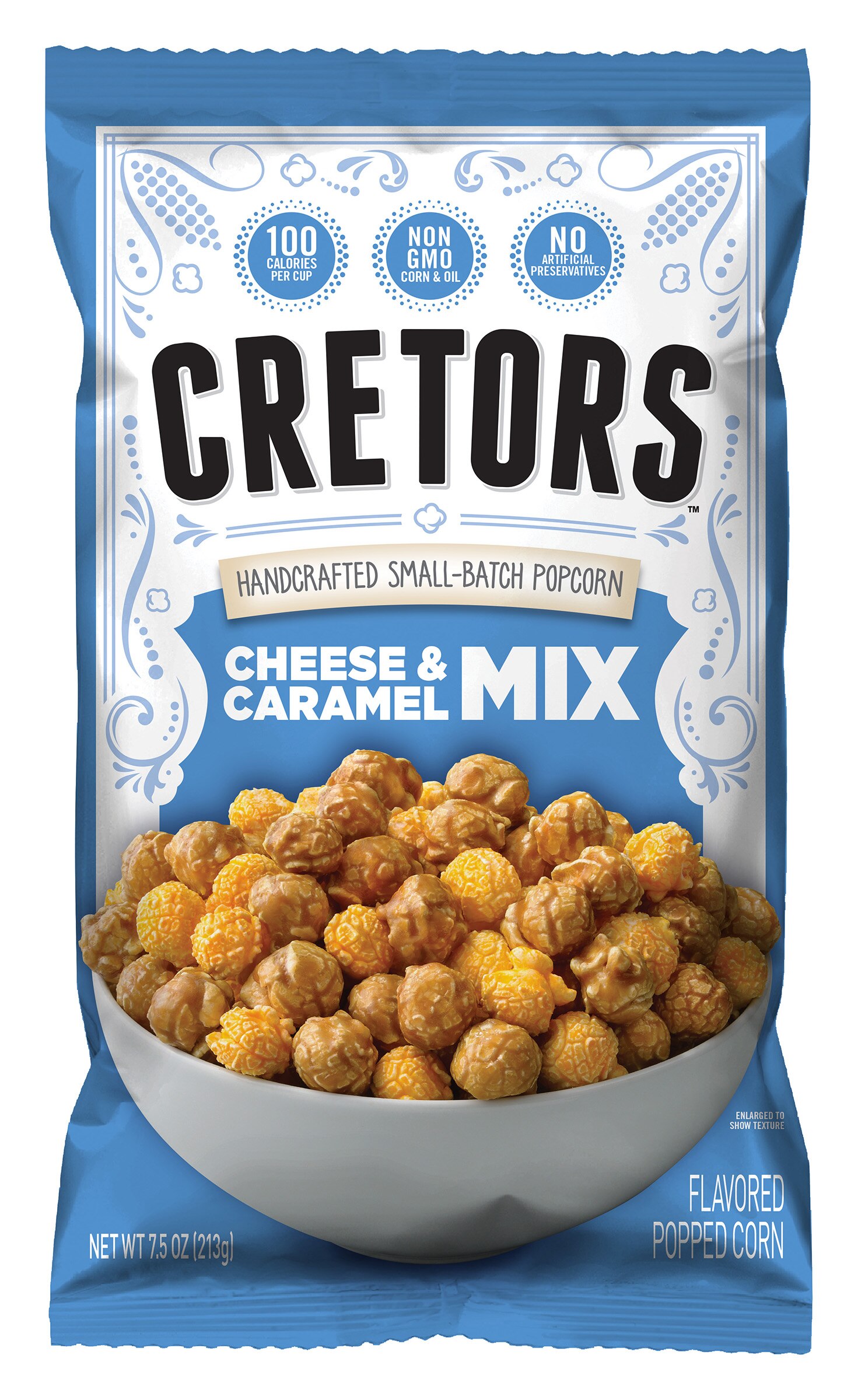 Cretors Cheese & Caramel Mix Flavored Popcorn, 7.5 oz
