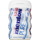 Mentos Pure White Sweet Mint Sugar Free Chewing Gum, 50 ct, thumbnail image 1 of 5