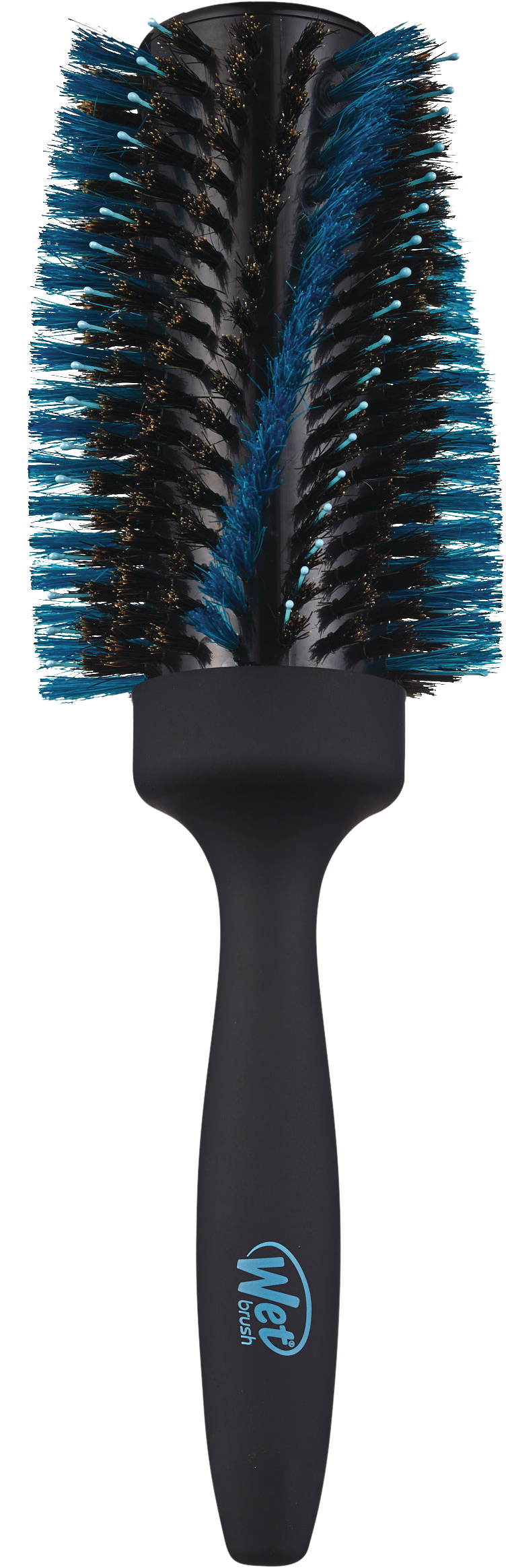 Wet Brush Break Free Smooth & Shine Round Brush for Thick Hair, Black