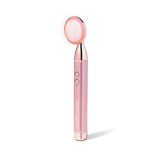 Vanity Planet Outlines Sonic Rose Quartz Beauty Bar LED Wand