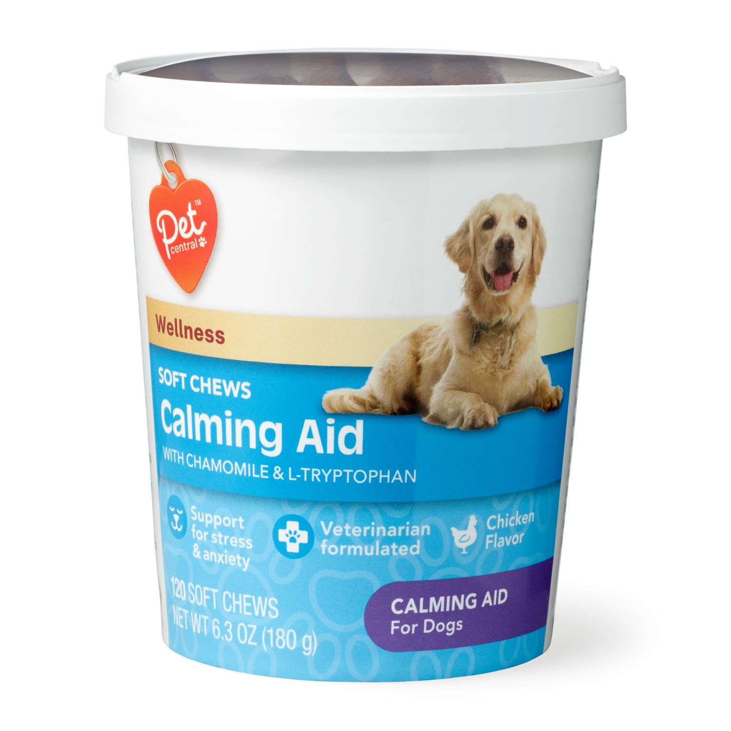 PetNC Calming Aid Soft Chews, 120 ct