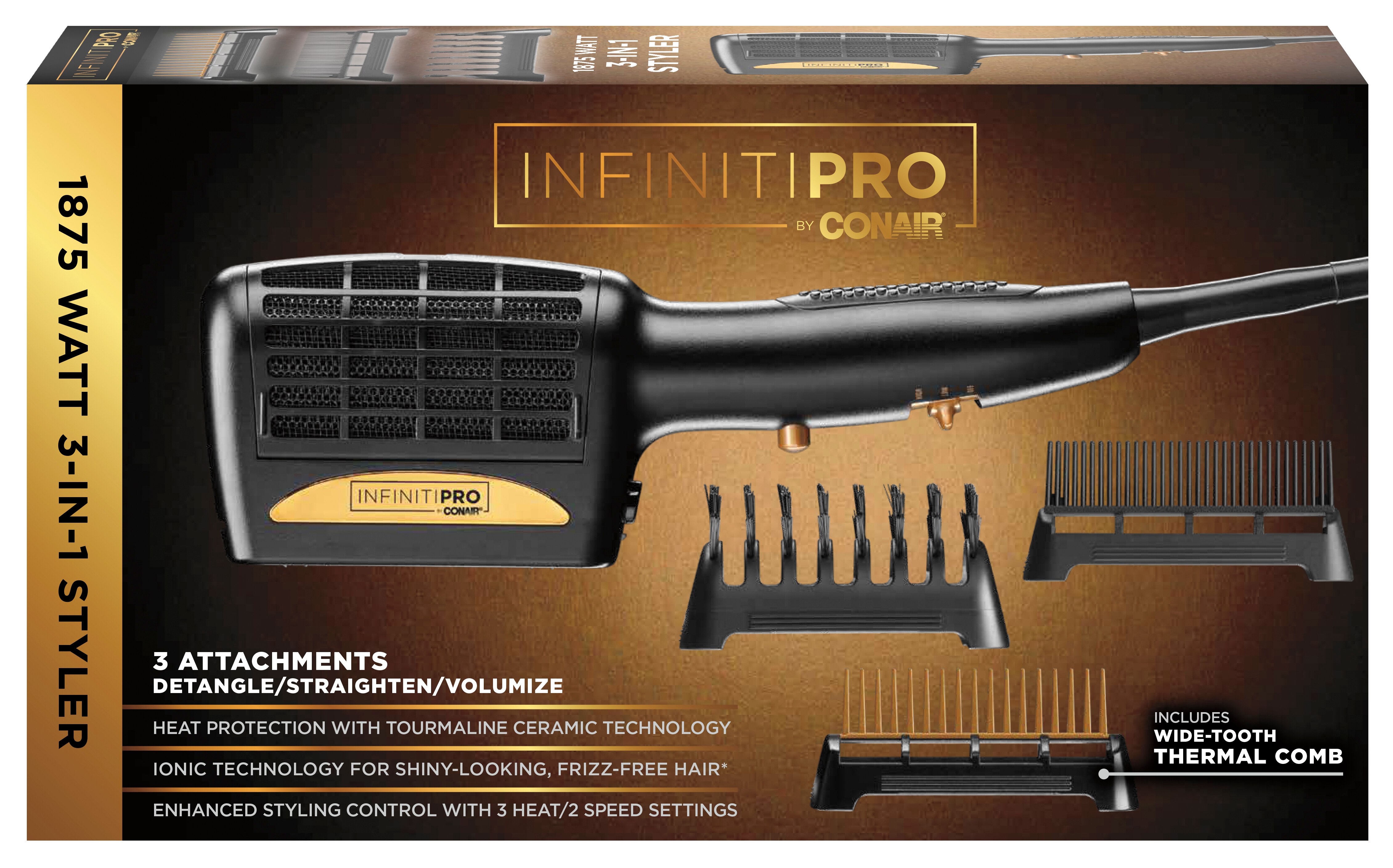 Conair InfinitiPRO 1875W 3-in-1 Ionic Styling Hair Dryer