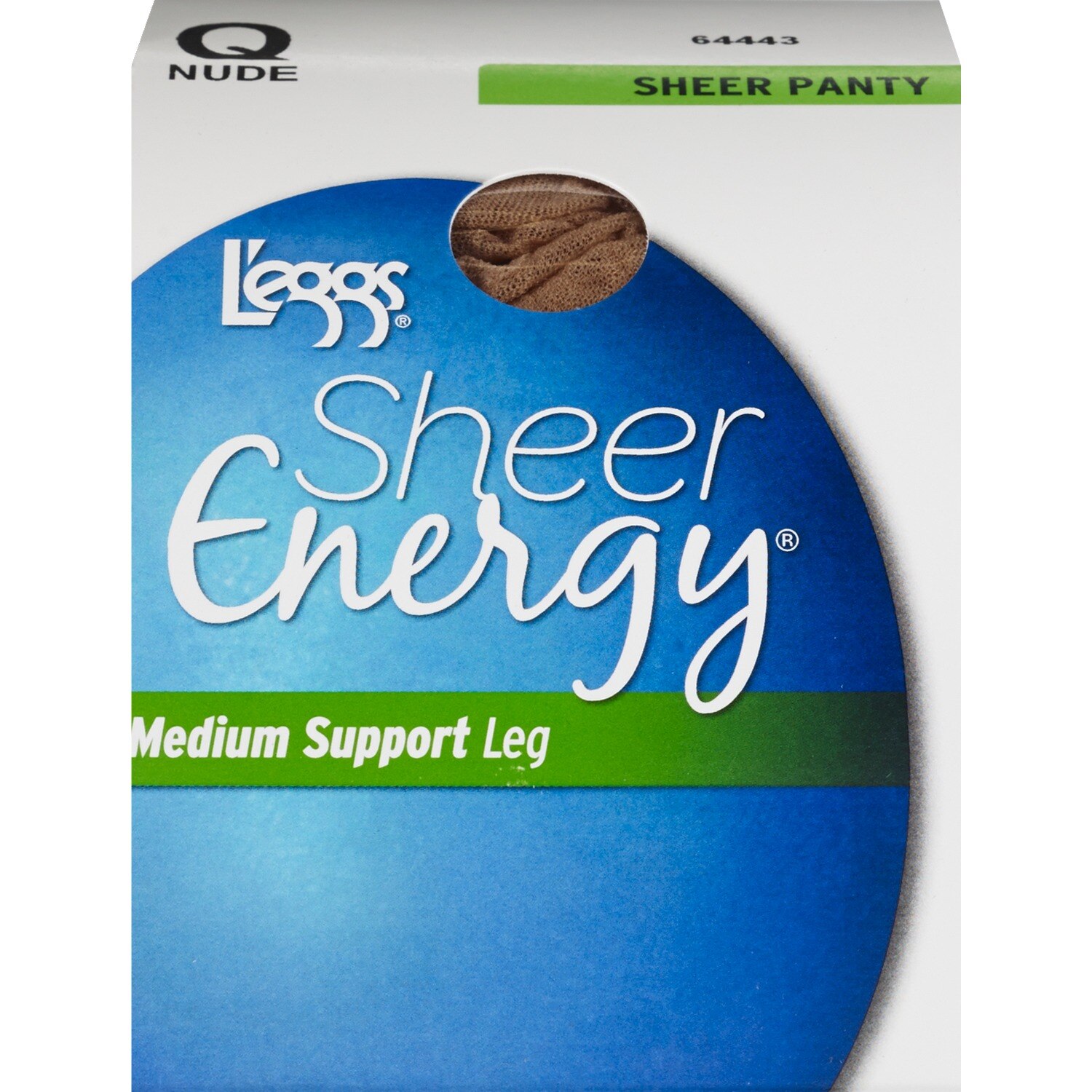 L'eggs Sheer Panty Sheer Toe Q Nude