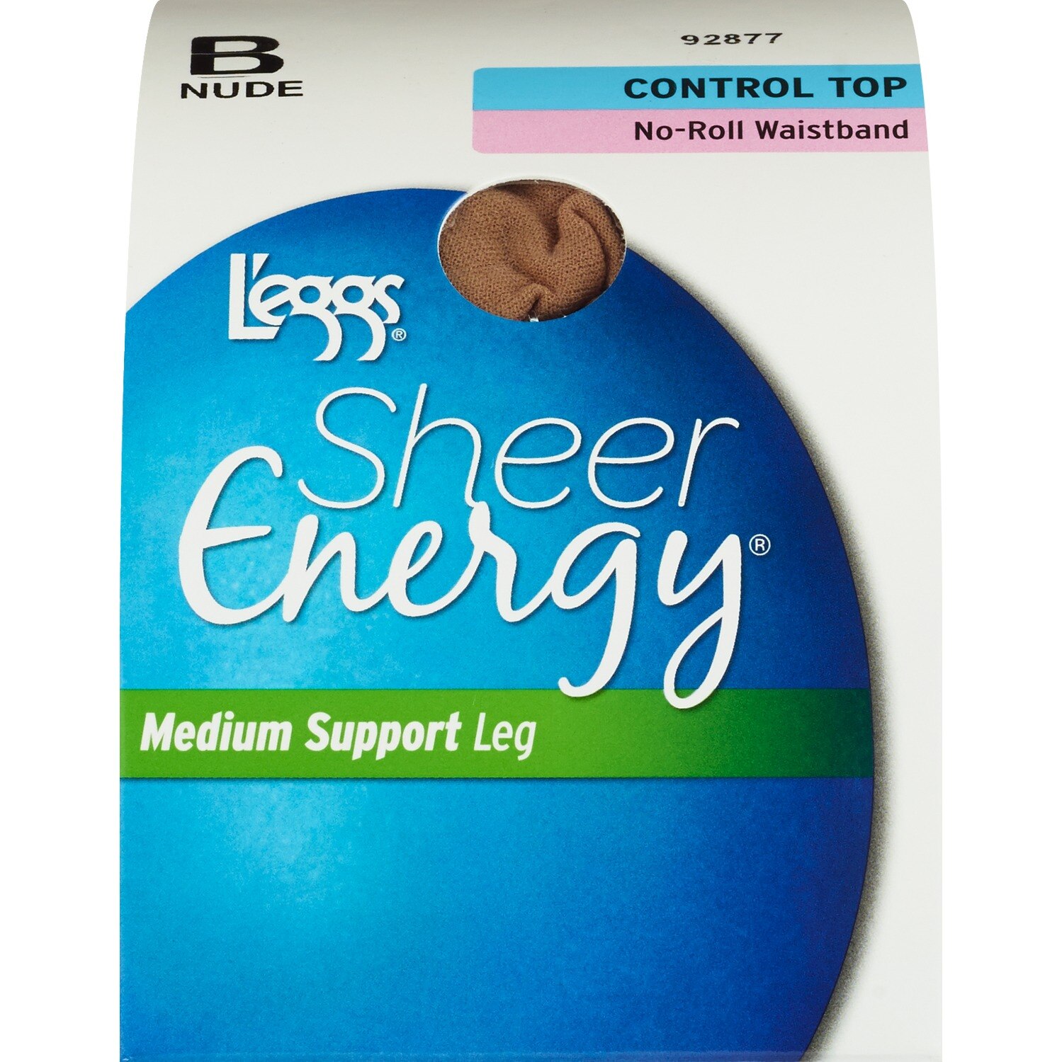 L'Eggs Sheer Energy Control Top Pantyhose