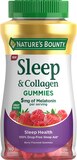 Nature's Bounty Sleep + Collagen, 5mg Melatonin, Berry Flavor, 140 Gummiess, thumbnail image 1 of 6