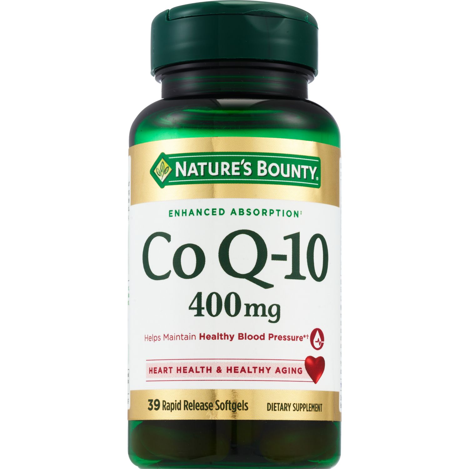 Nature's Bounty Co Q-10 Softgels 400mg, 30CT