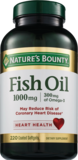 Nature's Bounty Odorless Fish Oil Softgels 1000mg, thumbnail image 1 of 3