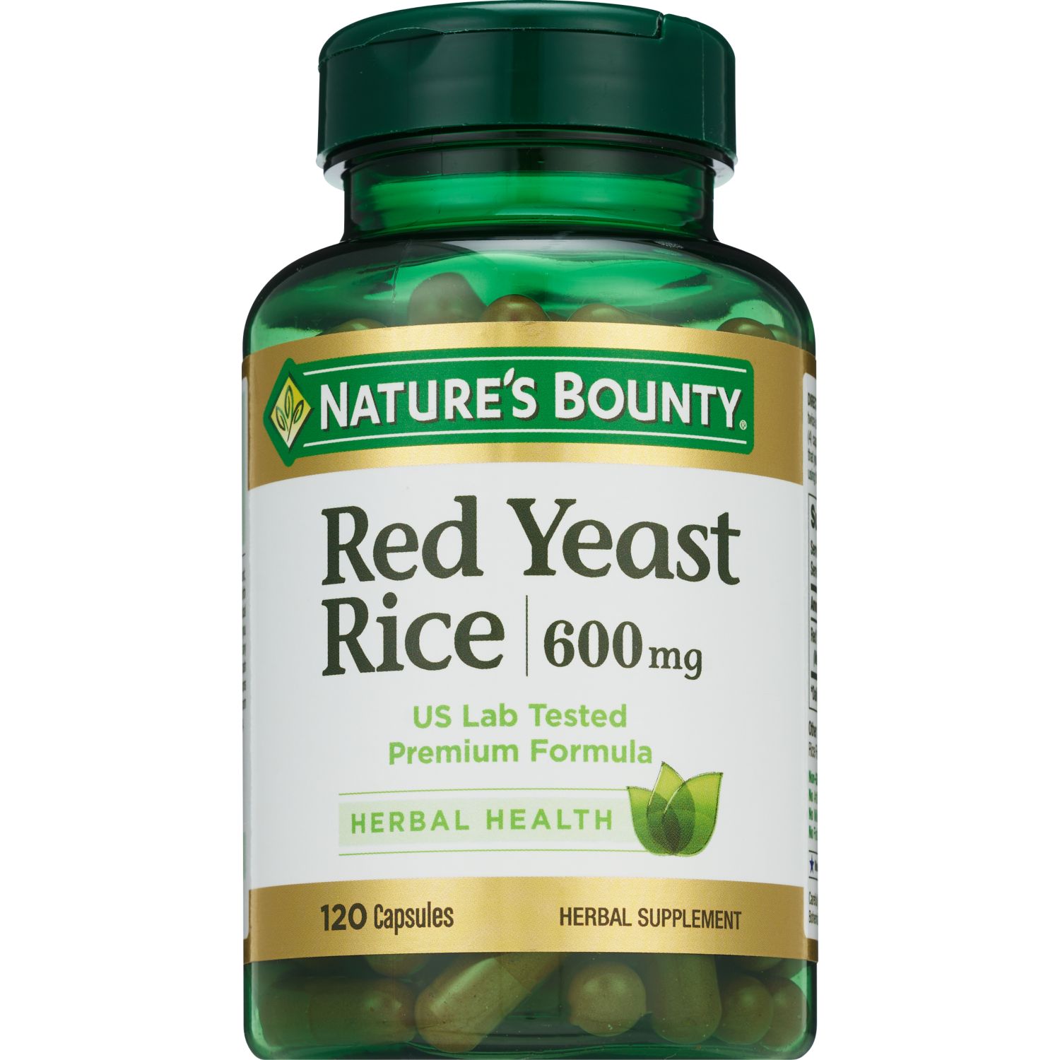 Nature's Bounty Red Yeast Rice Capsules 600mg