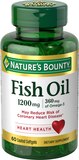 Nature's Bounty Odorless Fish Oil Softgels 1200mg, thumbnail image 1 of 1