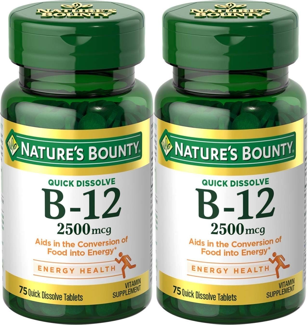 Nature's Bounty B12 Twin Pack, 80 CT