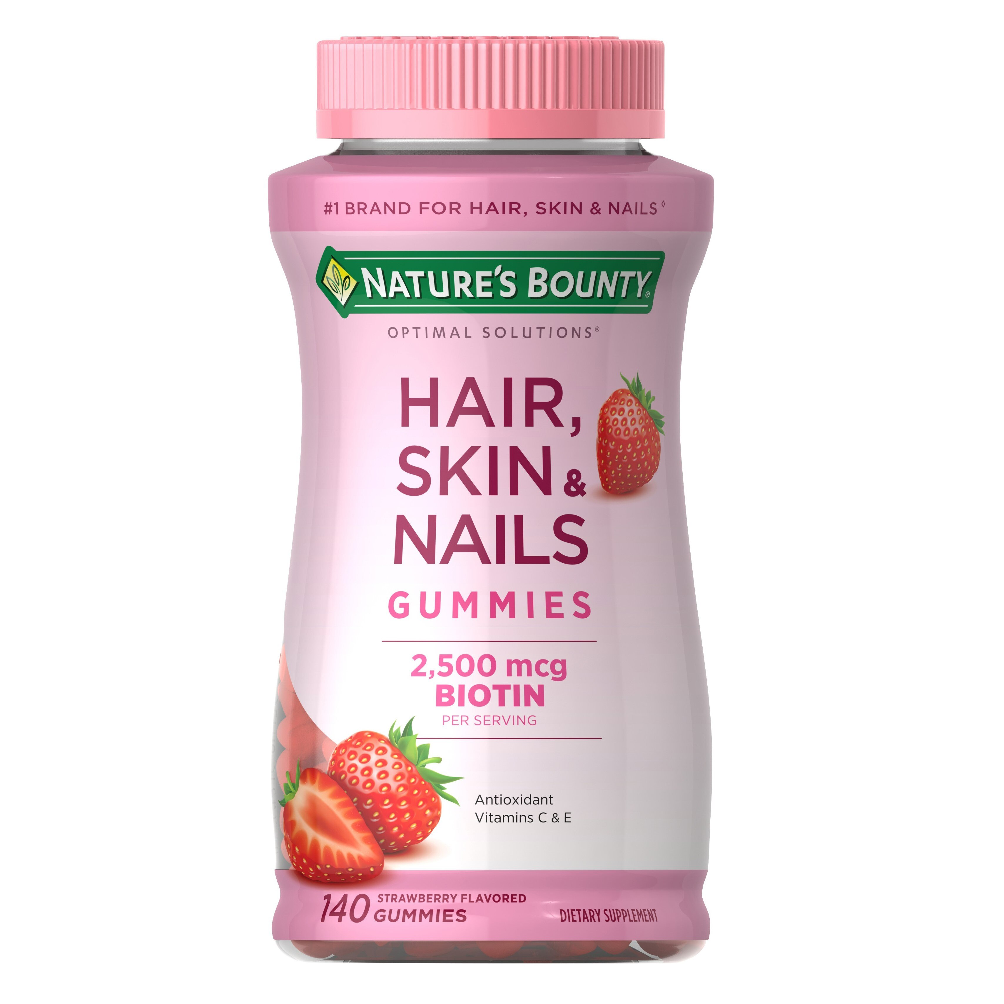 Nature's Bounty Optimal Solutions Hair, Skin & Nails Gummies