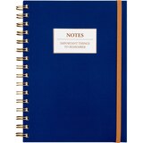 Caliber Fashion Wire Notebook with Bungee Cord, Assorted, thumbnail image 1 of 3