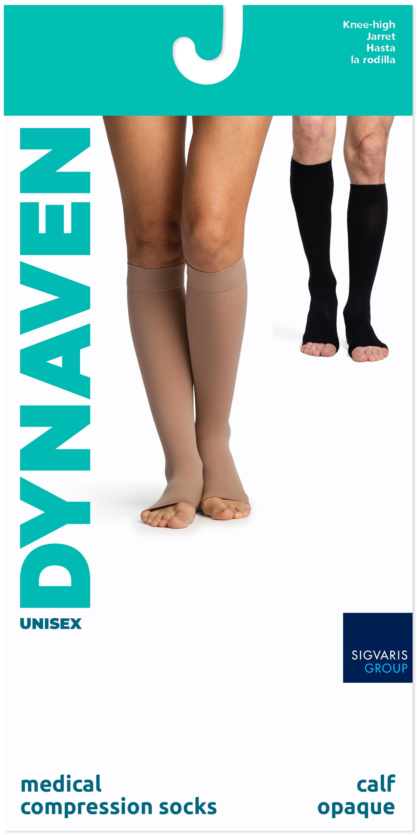 Dynaven Women's ACCESS 970 Calf Hosiery 20-30mmHg