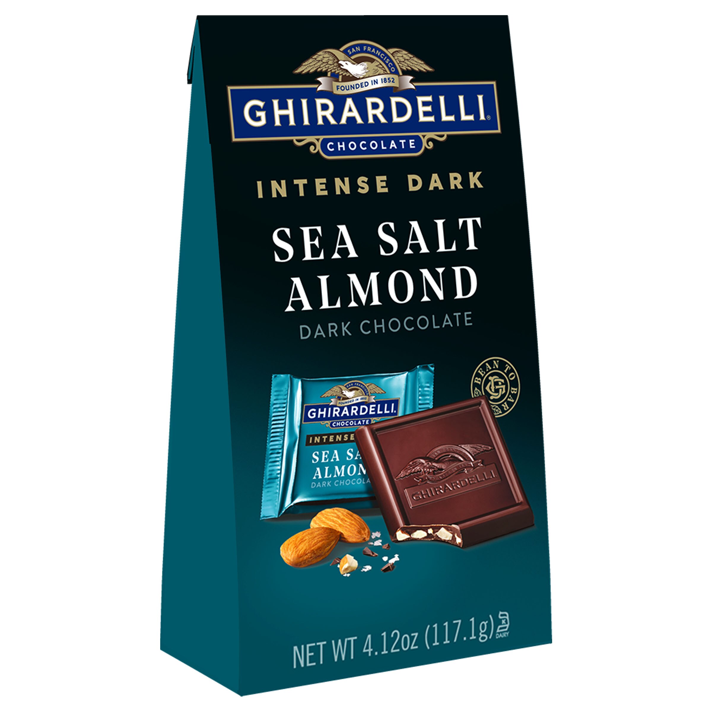 Ghirardelli Intense Dark Sea Salt Soiree Chocolate, 4.12 o