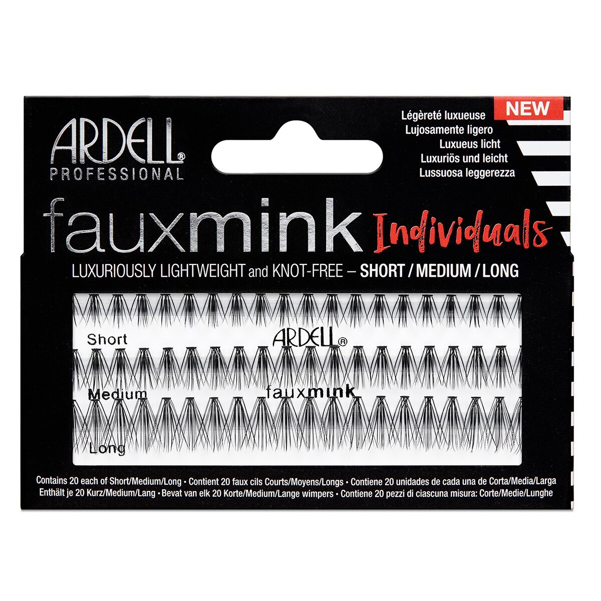 Ardell Faux Mink Individuals Combo Pack, 60CT