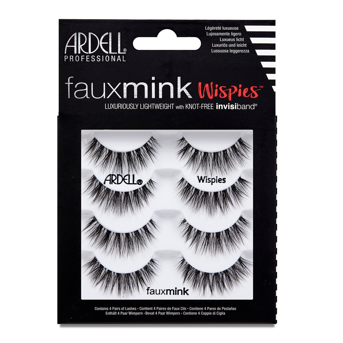 Ardell Faux Mink Wispies, 4CT