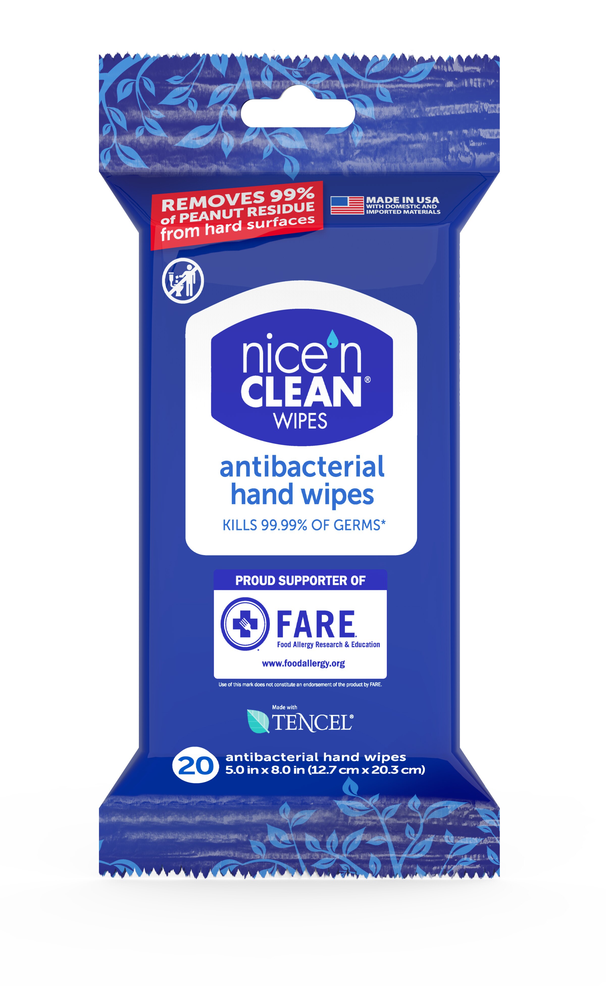 Nice 'N Clean Antibacterial Hand Wipes