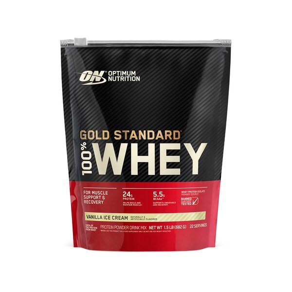 Optimum Nutrition Gold Standard 100% Whey, 24 OZ