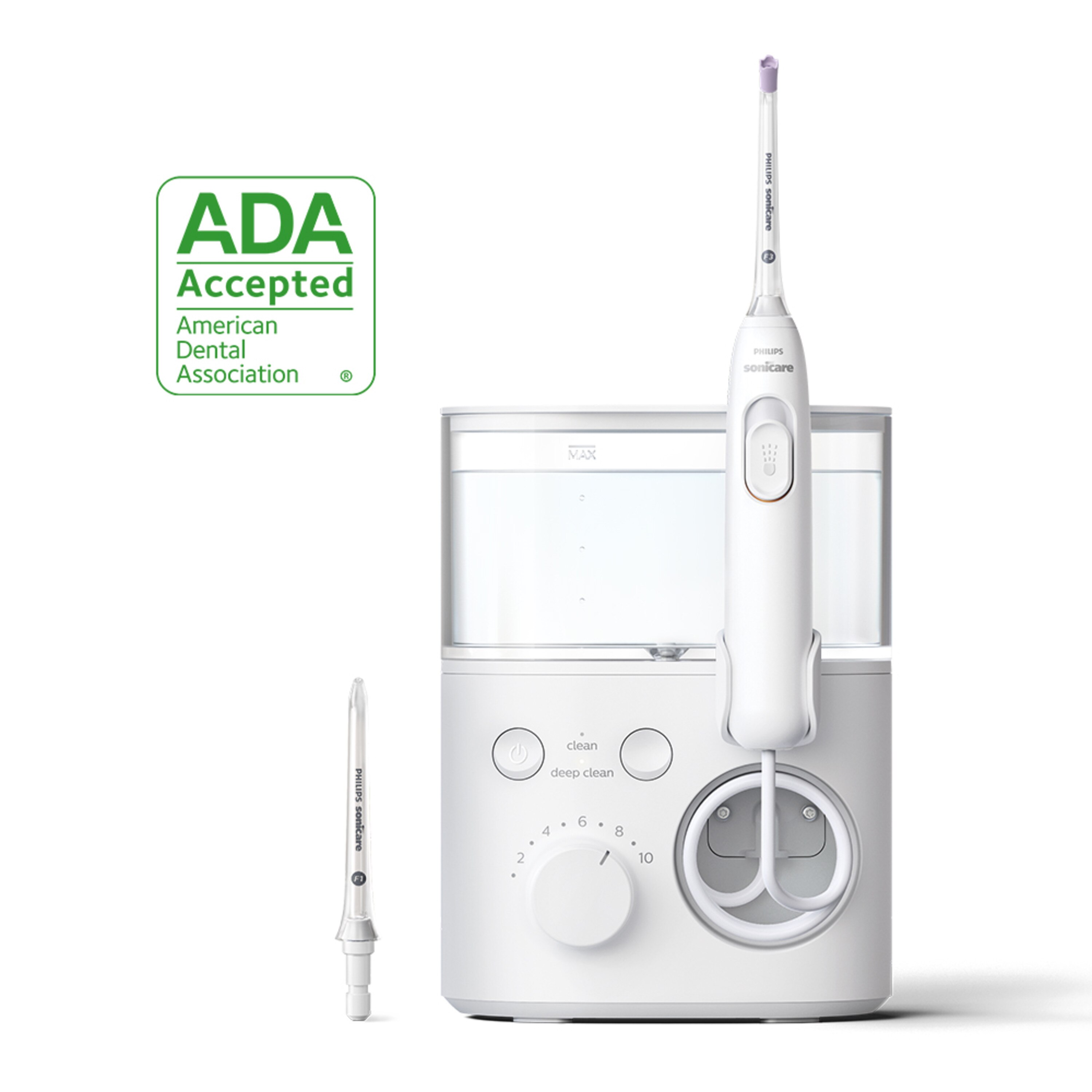 Philips Sonicare Power Flosser 3000 Oral Irrigator, HX3711/20, White