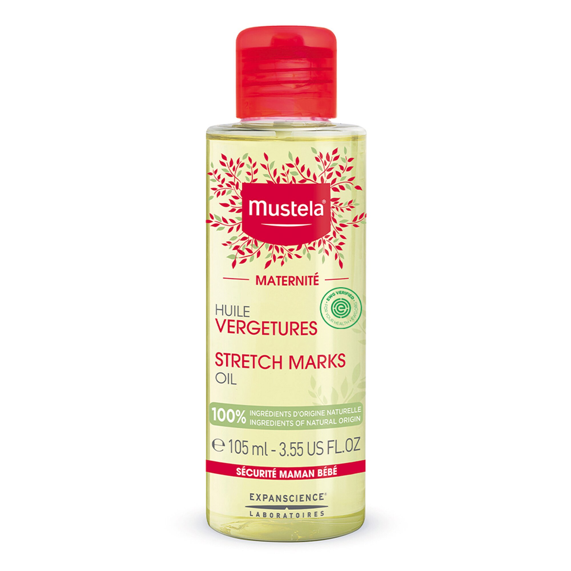 Mustela Stretch Marks Oil, 3.55 FL OZ